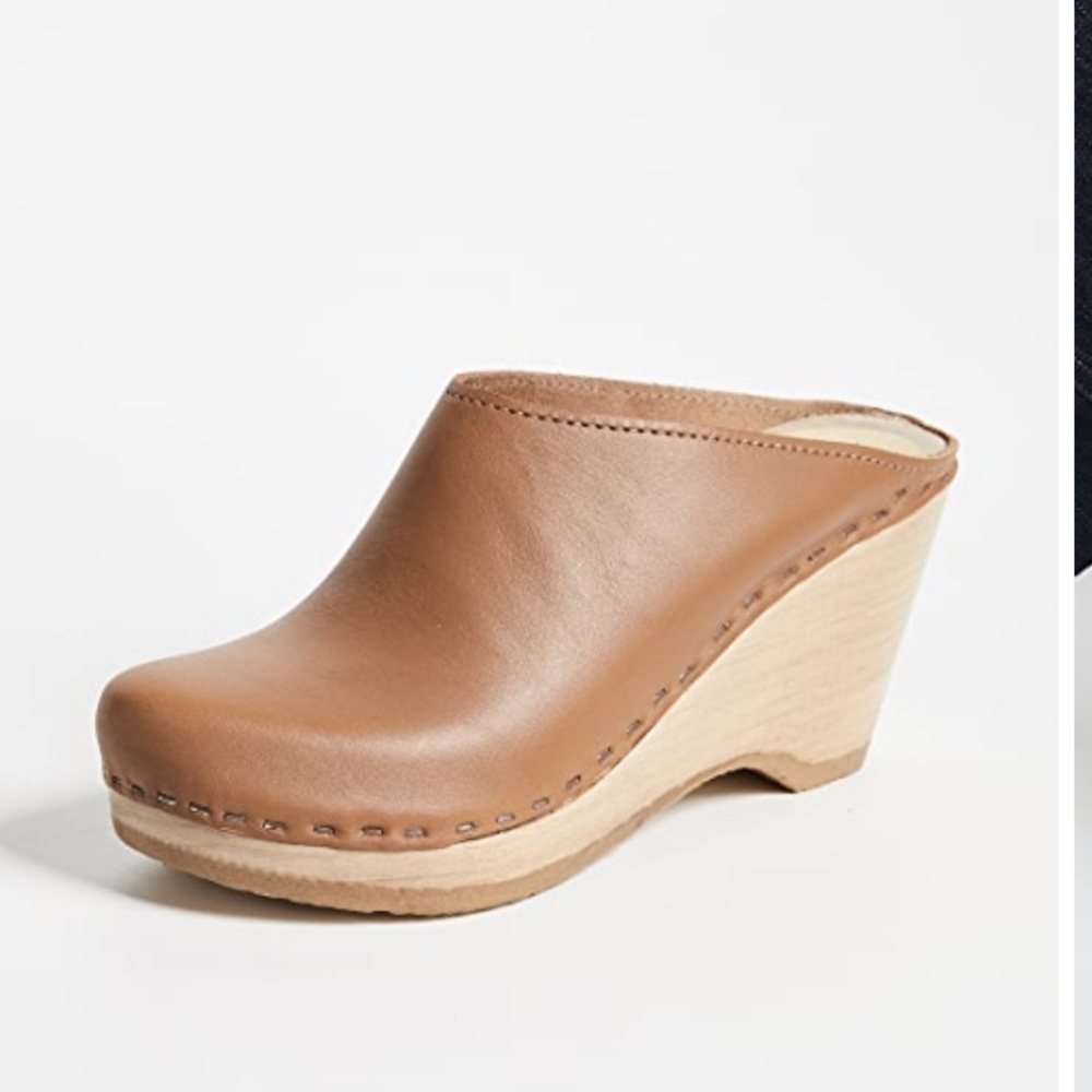 No 6 New School Wedge Clog